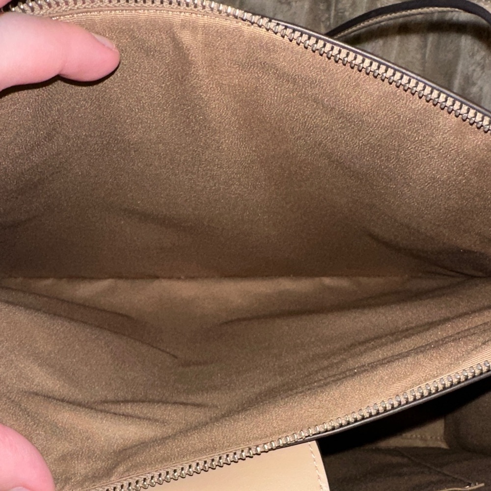 Coach Tan Leather Tote Bag - Picture 9 of 13